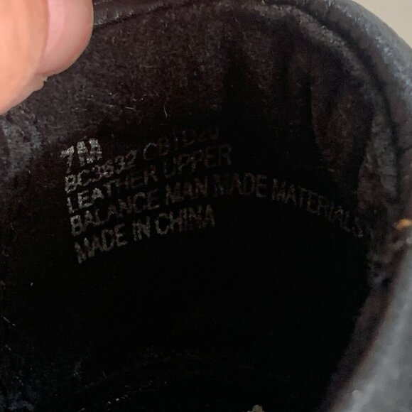 B.O.C. by BORN Black Leather Peggy Clogs Women’s Size 7 - Picture 7 of 8